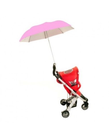 Sateenvarjo rattaisiin tai vaunuihin, baby pink