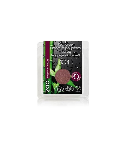 ZAO helmiäisluomiväri Gray Green 108