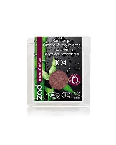 ZAO helmiäisluomiväri Gray Green 108