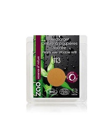 ZAO helmiäisluomiväri Gray Green 108