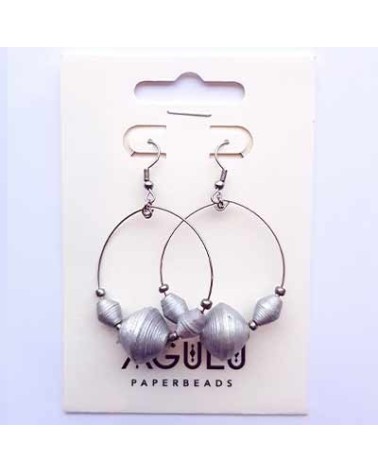 Abodo korvakoru silver, hopeaa, Agulu  - 1