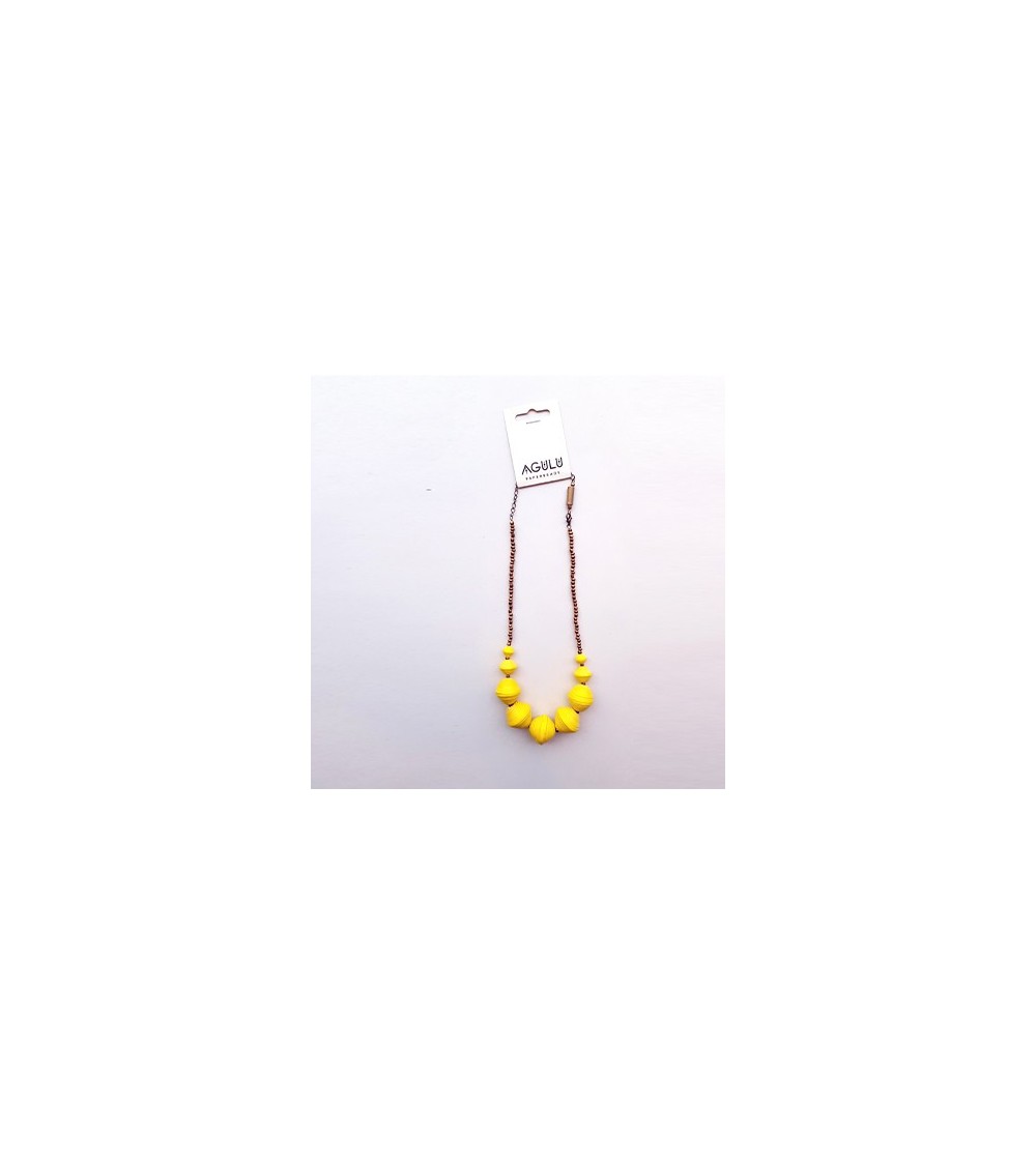 Bodo kaulakoru, yellow, Agulu