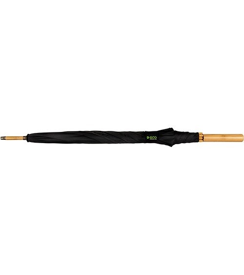 ECO Bamboo sateenvarjo Black  - 3