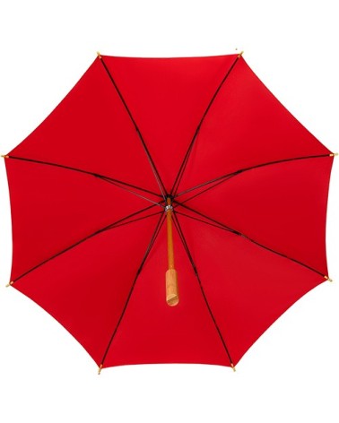 ECO Bamboo sateenvarjo Red  - 4
