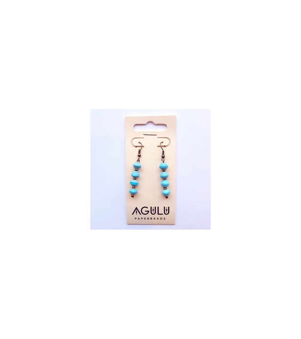 Lapolo korvakorut, turquoise, Agulu