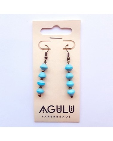Lapolo korvakorut, turquoise, Agulu