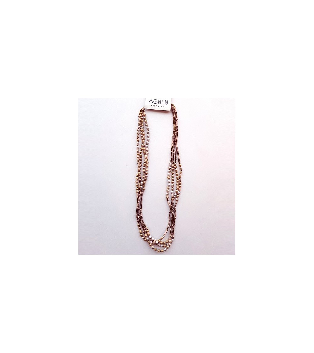 AGULU paper beads netistä - Ekologiset kaulakorut kierrätyspaperista