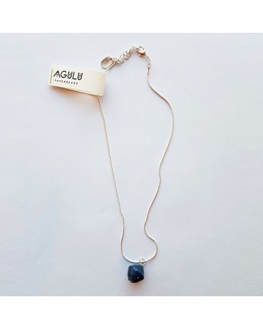 Popo kaulakoru, navy blue, Agulu  - 1