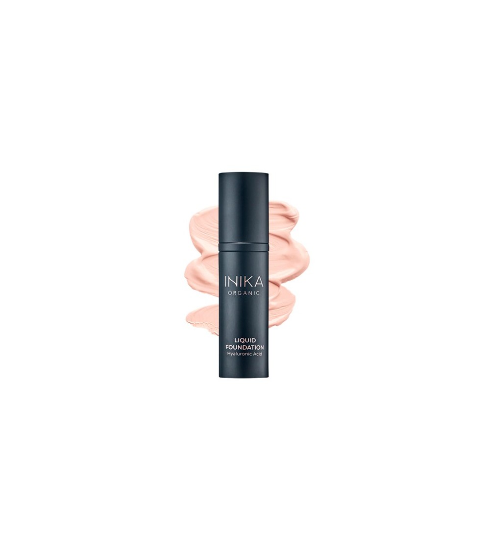 Liquid Foundation Porcelain, INIKA Organic  - 1