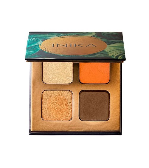 Eyeshadow Quad Sunset, INIKA Organic  - 1