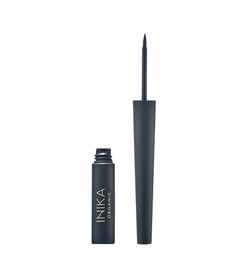 Liquid Eyeliner Black, INIKA Organic  - 2