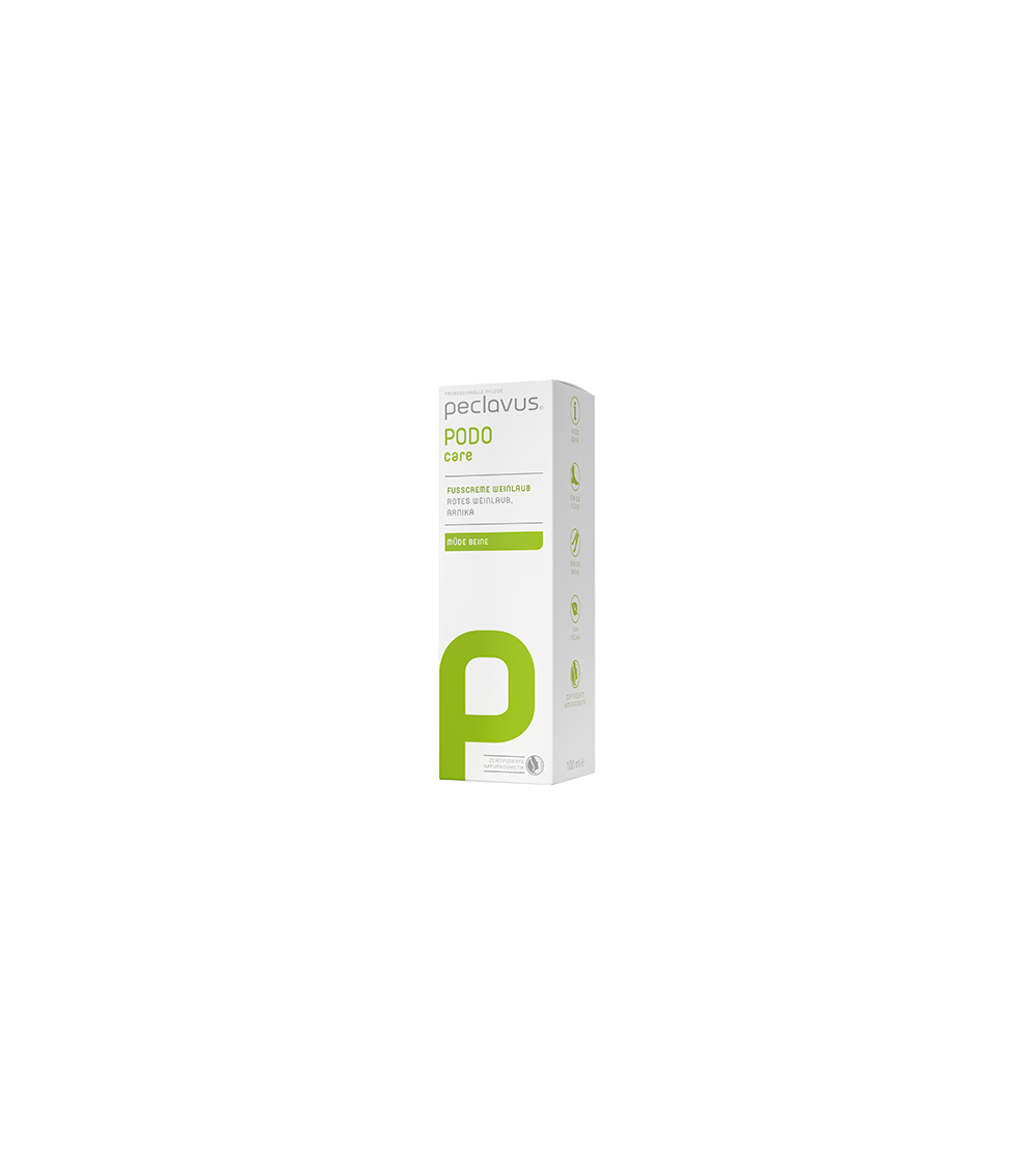 Viininlehtivoide, Fusscreme Weinlaub, Peclavus PODO care  - 1