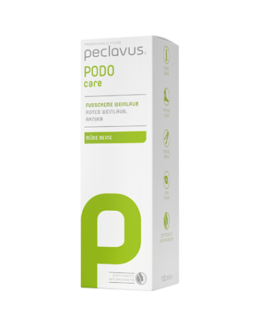 Viininlehtivoide, Fusscreme Weinlaub, Peclavus PODO care  - 1