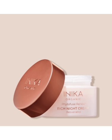 Phytofuse Renew Rich Night Cream, INIKA Organic  - 1