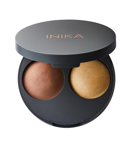 Baked Contour Duo Teak, INIKA Organic
