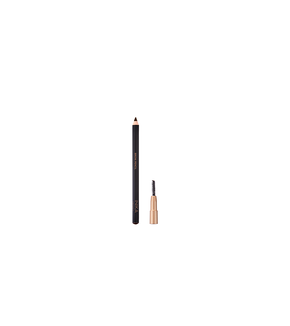 Brow Pencil Dark Brunette, kulmakynä INIKA Organic  - 1