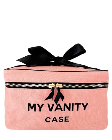 My Vanity Case, vaaleanpunainen kosmetiikkalaukku