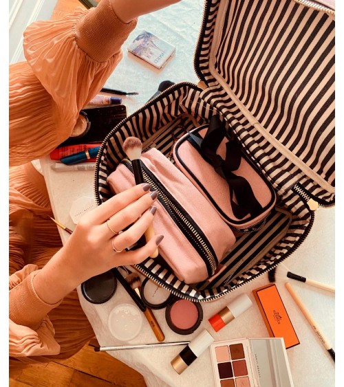 My Vanity Case, vaaleanpunainen kosmetiikkalaukku