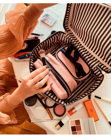 My Vanity Case, vaaleanpunainen kosmetiikkalaukku