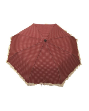Petite kokoontaitettava sateenvarjo, maroon