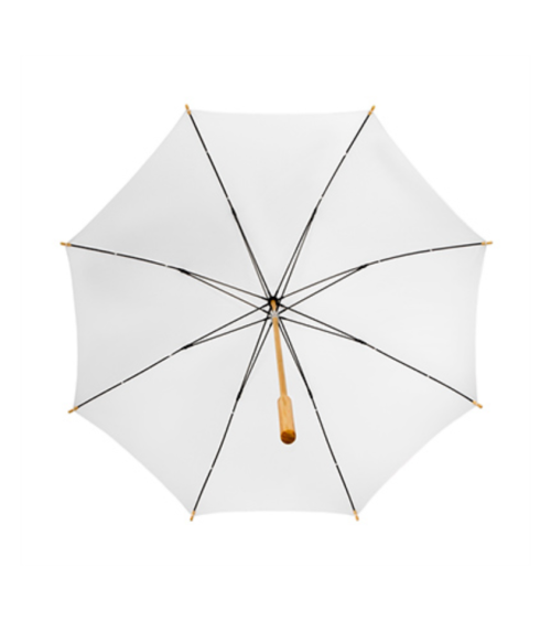 ECO Bamboo sateenvarjo White
