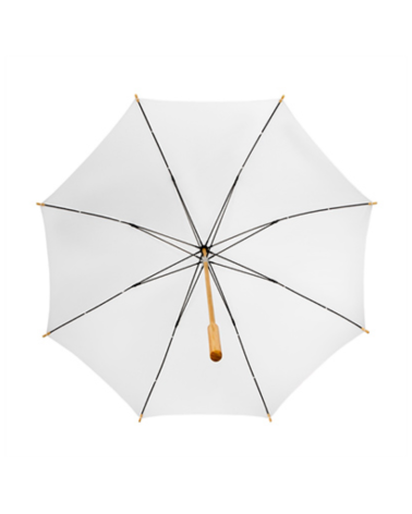 ECO Bamboo sateenvarjo White