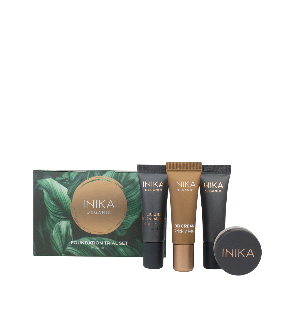 Foundation Trial Set testipakkaus, Medium, Inika Organic