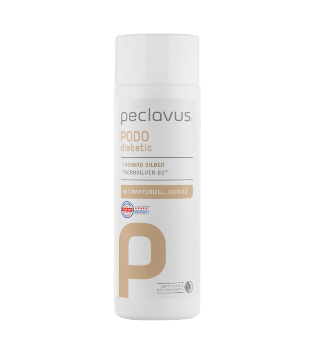 Jalkakylpy mikrohopealla | Peclavus PODOdiabetic