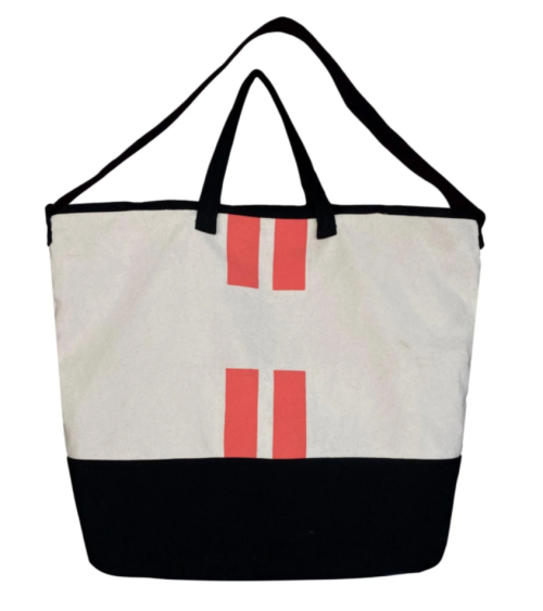 Nolita Cross Body -laukku, oranssit raidat