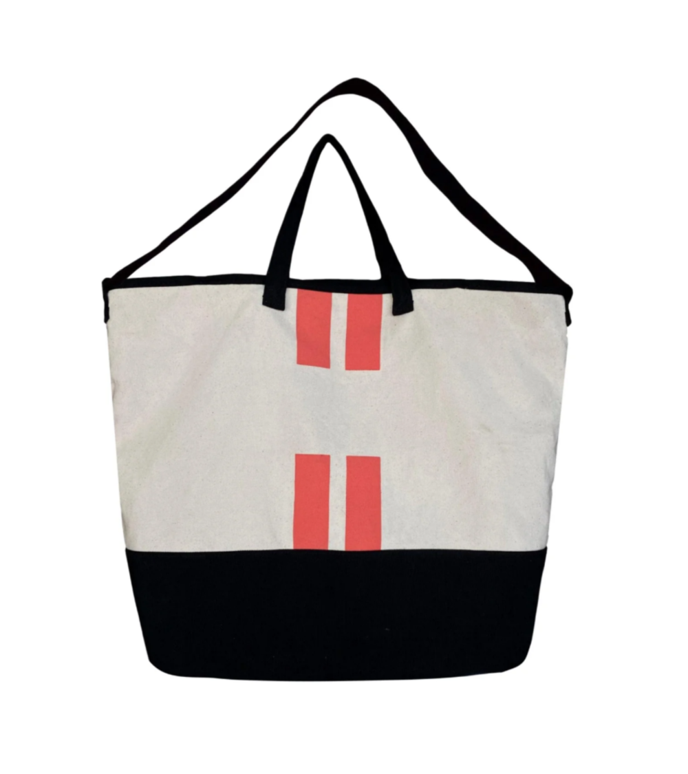 Nolita Cross Body -laukku, oranssit raidat