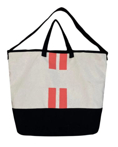 Nolita Cross Body -laukku, oranssit raidat