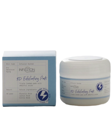 INFUZION 3D Exfoliating Pads