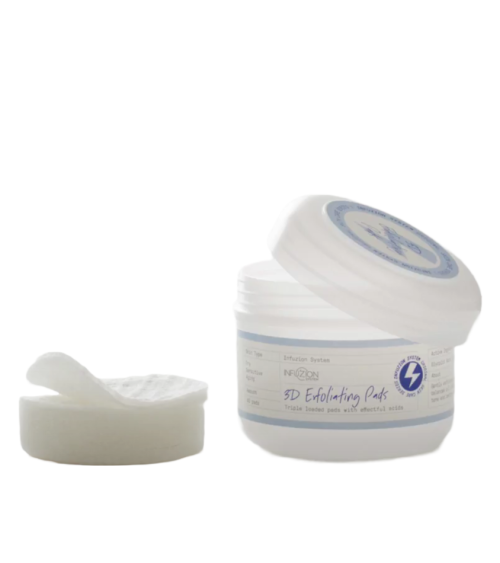 INFUZION 3D Exfoliating Pads