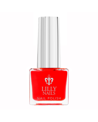 Neon Red kynsilakka, Lilly Nails