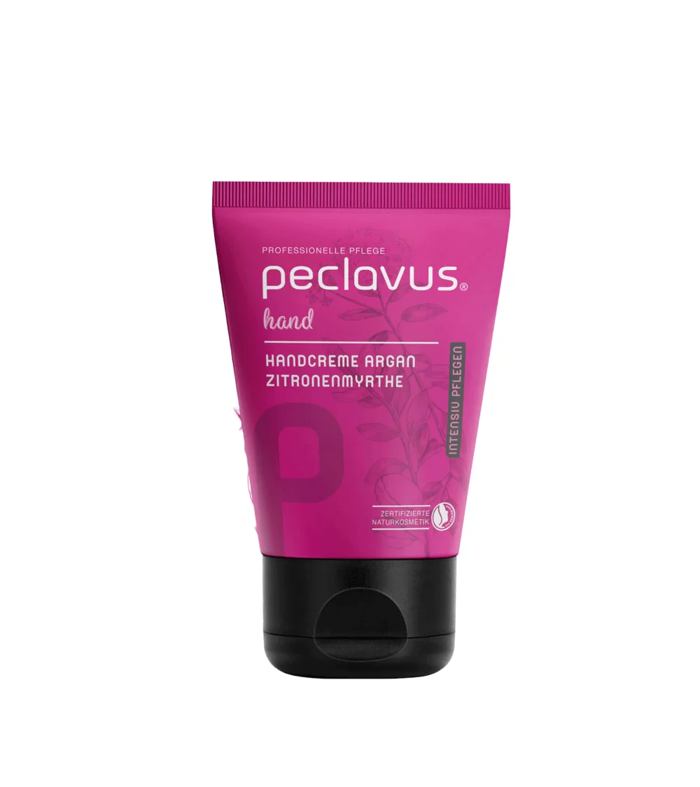 Käsivoide arganöljy-sitruunamyrtti, Handcreme argan zitronmyrthe, Peclavus