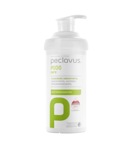 Jalkavoide Granaattiomena, Fusscreme Granatapfel 500ml, Peclavus PODO care
