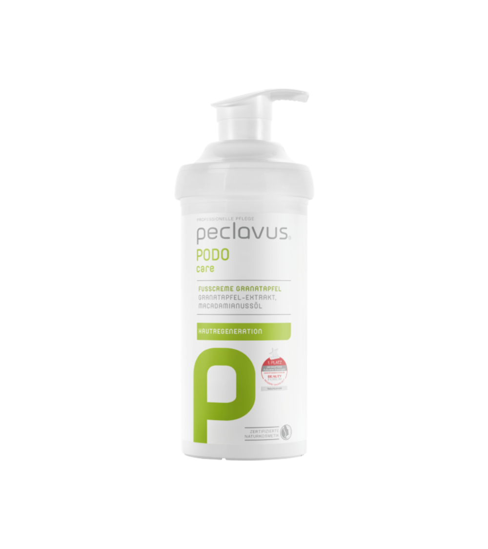 Jalkavoide Granaattiomena, Fusscreme Granatapfel 500ml, Peclavus PODO care