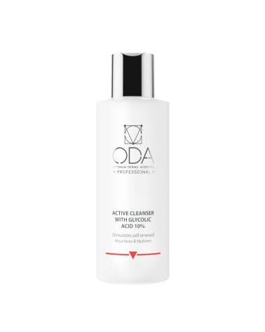 Active Cleanser With Glycolic Acid 10%, ODA Pro
