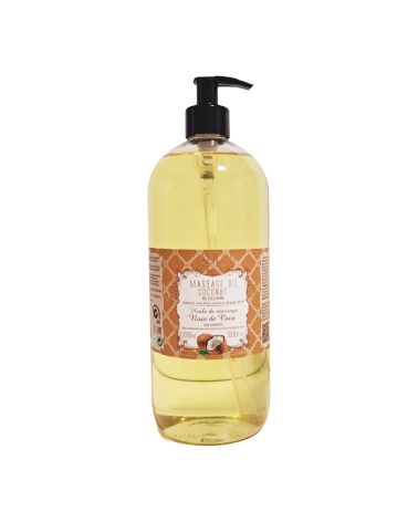 Vartaloöljy Kookos,  1000ml, Saules Fabrika